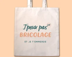 Tote bag personnalisable - J'peux pas j'ai bricolage|Cadeaux.com Outlet