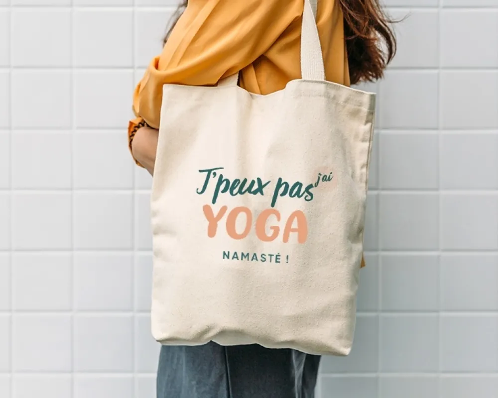 Tote bag personnalisable - J'peux pas|Cadeaux.com Online