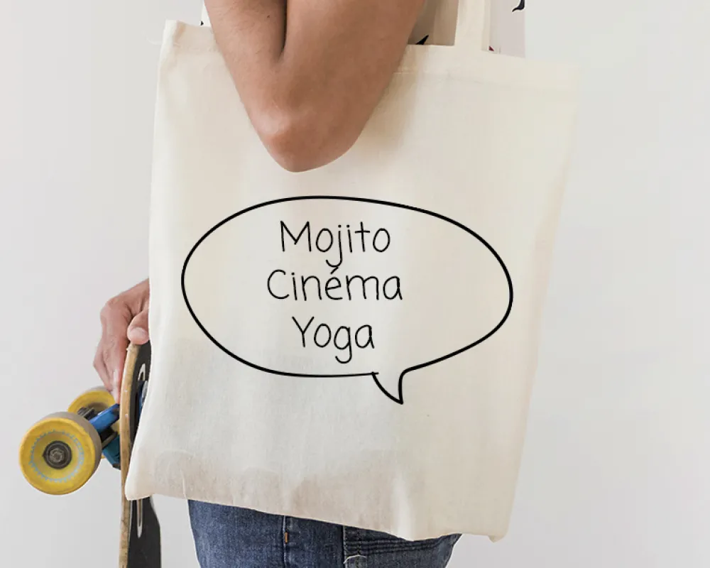 Tote bag Personnalisable - Bulle dialogue|Cadeaux.com Best
