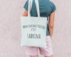 Tote bag Personnalisable - Mon enfant préféré - 100% coton naturel|Cadeaux.com Clearance