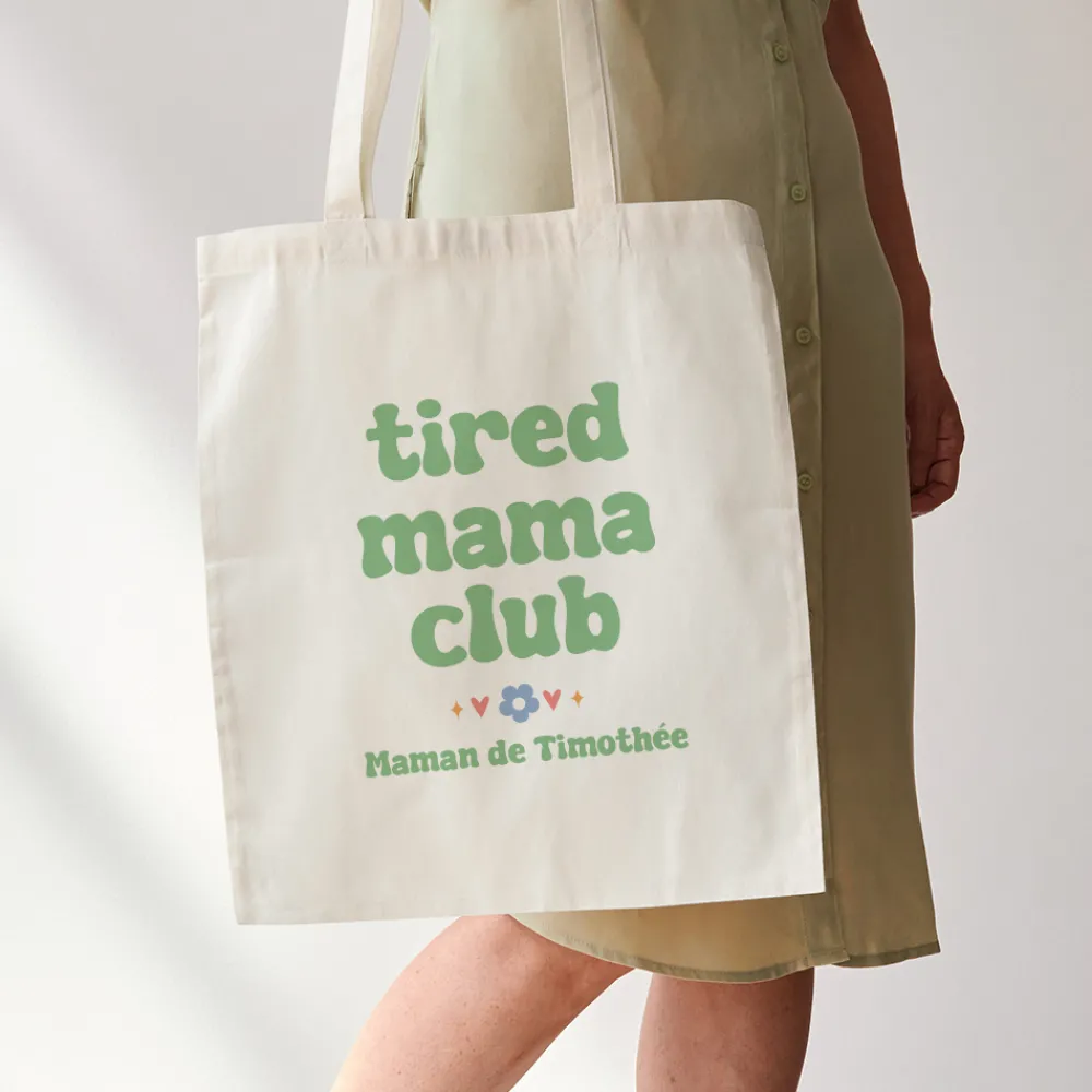 Totebag personnalisé - Cool Mums Club|Cadeaux.com Online