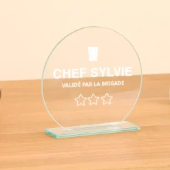 Trophée personnalisé - Chef étoilé|Cadeaux.com New