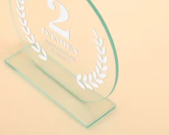 Trophée personnalisé - Lauriers|Cadeaux.com Outlet