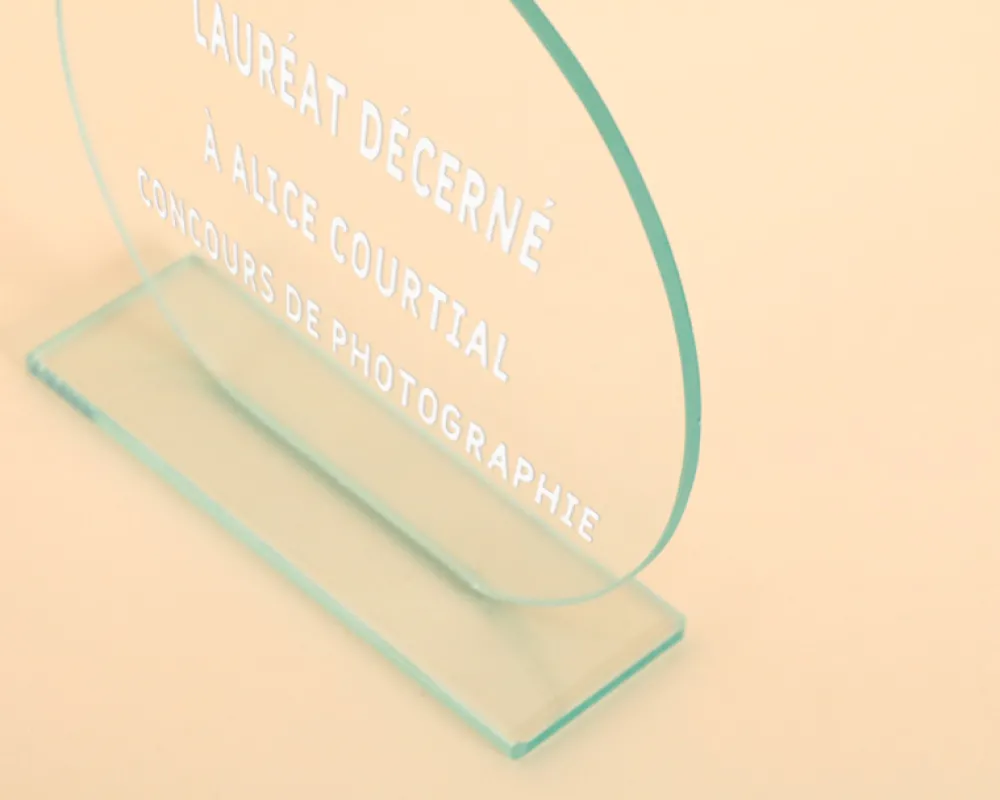 Trophée personnalisé - Message|Cadeaux.com New