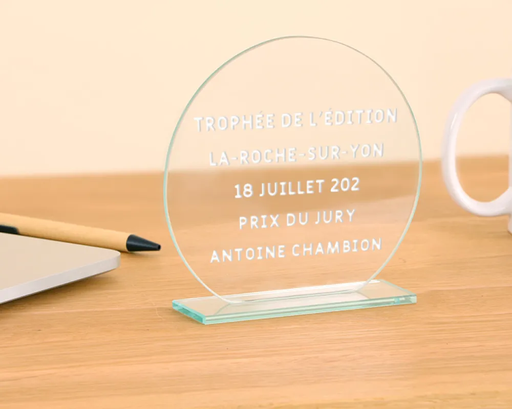 Trophée personnalisé - Message|Cadeaux.com New