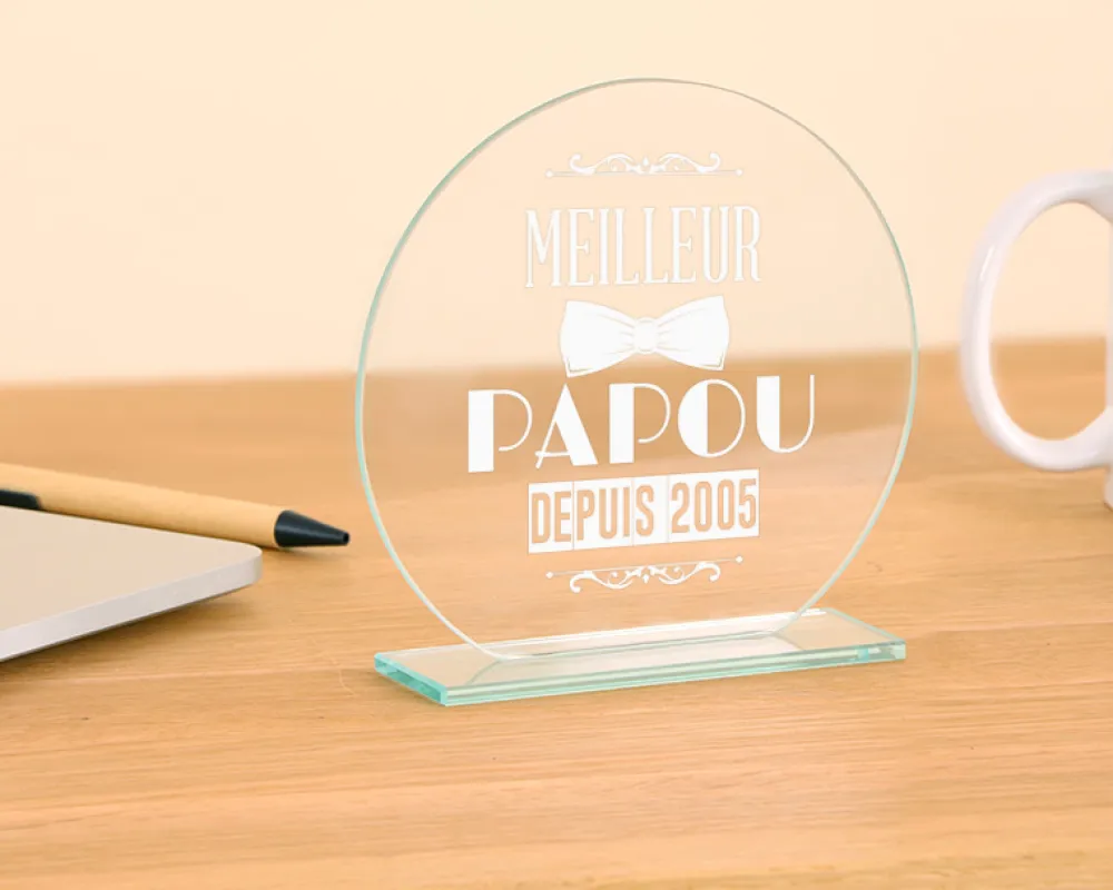 Trophée personnalisé - Papi|Cadeaux.com Hot