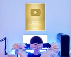 Trophée YouTube personnalisé|Cadeaux.com Best