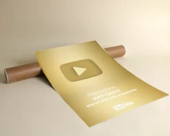 Trophée YouTube personnalisé|Cadeaux.com Best