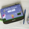 Trousse d'école avec fournitures - Collection Jeux Vidéo Retro - Version Fille|Cadeaux.com Hot