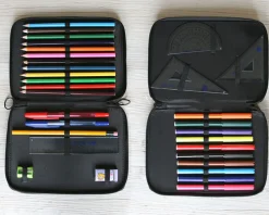 Trousse d'école avec fournitures - Collection Jeux Vidéo Retro - Version Fille|Cadeaux.com Hot