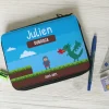 Trousse d'école avec fournitures - Collection Jeux Vidéo Retro - Version Garçon|Cadeaux.com Hot