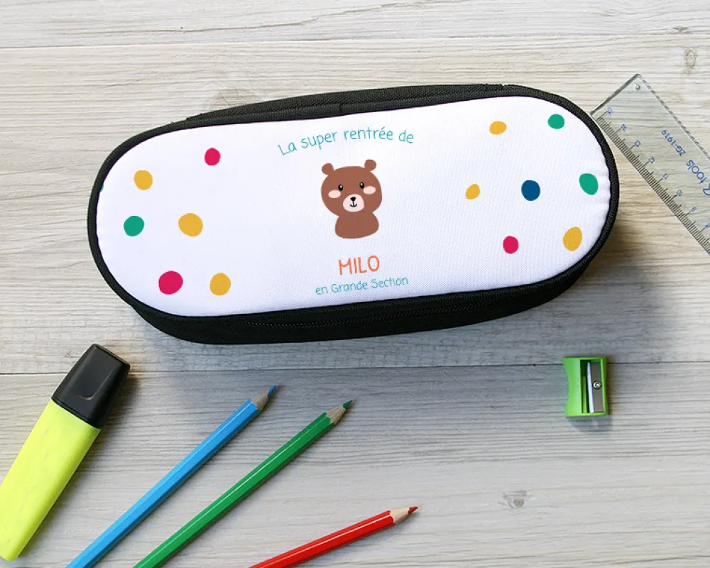 Trousse d'école personnalisable - Collection Animaux|Cadeaux.com Best