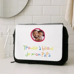 Trousse de toilette personnalisée - Mots d'enfants|Cadeaux.com Outlet