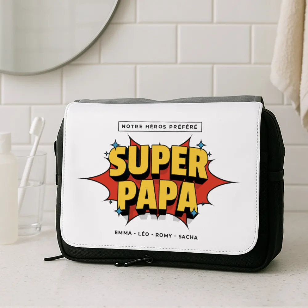 Trousse de toilette personnalisée - Héros de BD|Cadeaux.com Outlet