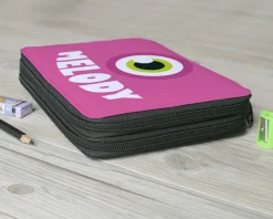 Trousse monstre rose avec fournitures|Cadeaux.com Online