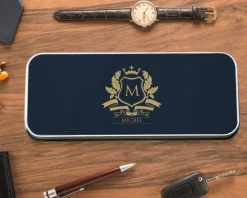 Trousse métal Blason|Cadeaux.com