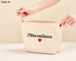 Trousse personnalisé brodée - Beige|Cadeaux.com Sale