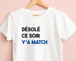 T-shirt femme personnalisé - Message Football|Cadeaux.com Sale