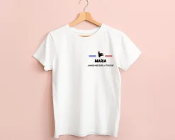 T-shirt femme personnalisé - Supporter Football|Cadeaux.com Outlet