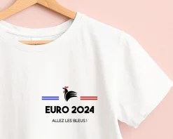 T-shirt femme personnalisé - Supporter Football|Cadeaux.com Outlet