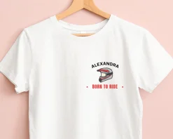T-shirt femme personnalisé - Passion Moto|Cadeaux.com Online
