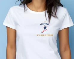 T-shirt femme personnalisé - Passion Football|Cadeaux.com Discount
