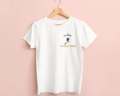 T-shirt femme personnalisé - Passion Football|Cadeaux.com Discount