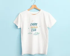 T-Shirt femme personnalisé : Chérie la plus...|Cadeaux.com Clearance
