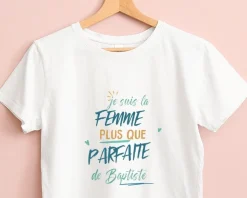 T-Shirt femme personnalisé : Femme la plus...|Cadeaux.com Outlet