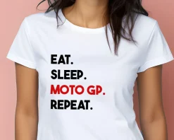 T-shirt femme personnalisé - Message Moto|Cadeaux.com