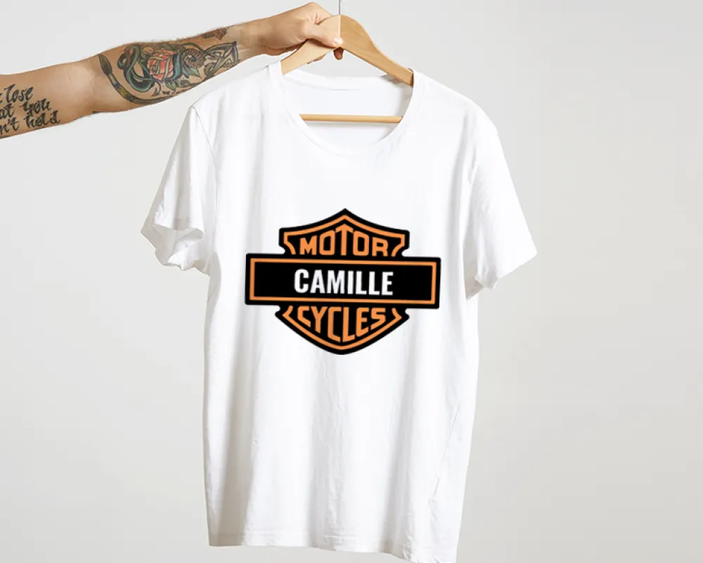 T-shirt femme personnalisé - Biker|Cadeaux.com Clearance