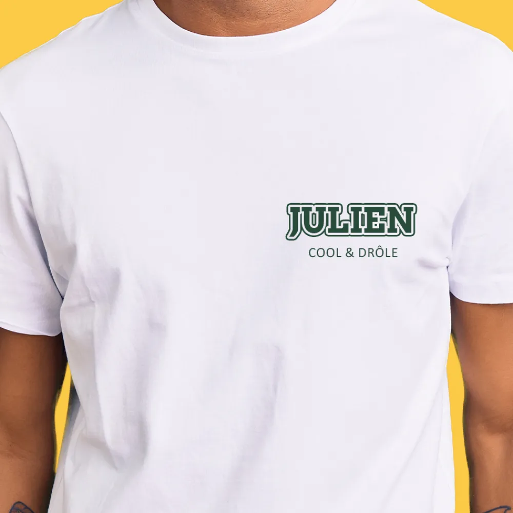 T-shirt homme personnalisé - College Style|Cadeaux.com New