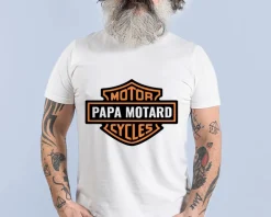 T-shirt homme personnalisé - Biker|Cadeaux.com Discount