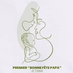 T-shirt homme personnalisé - Naissance d'un lien|Cadeaux.com New