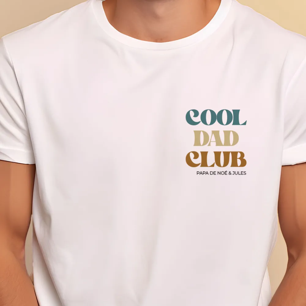T-shirt homme personnalisé - Cool Dads Club|Cadeaux.com