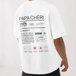 T-shirt homme personnalisé - Composition d'un jeune papa|Cadeaux.com Online
