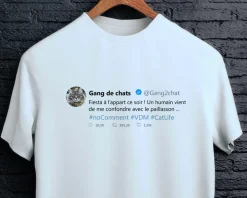 T-shirt homme personnalisé photo - Tweet|Cadeaux.com Clearance