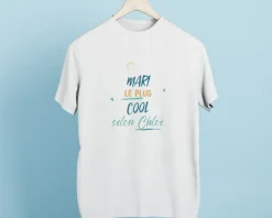 T-Shirt homme personnalisé : Mari le plus...|Cadeaux.com Discount
