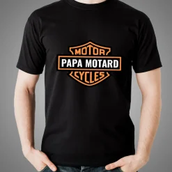 T-shirt noir personnalisé - Biker|Cadeaux.com Clearance