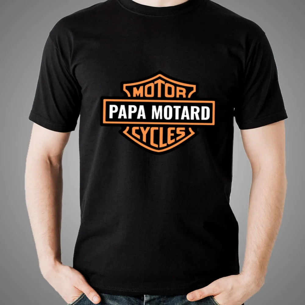 T-shirt noir personnalisé - Biker|Cadeaux.com Clearance