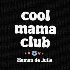 T-shirt noir personnalisé - Cool Mums Club|Cadeaux.com