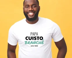 T-shirt personnalisé homme - Texte|Cadeaux.com