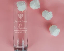 Vase personnalisé anniversaire de mariage - Noces|Cadeaux.com Sale