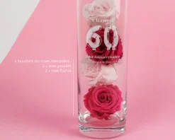 Vase personnalisé anniversaire - Ballons|Cadeaux.com Sale