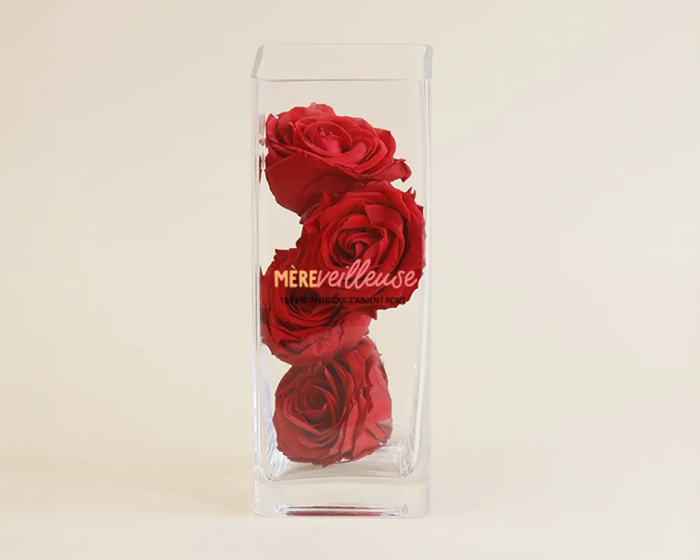 Vase personnalisé cubique - Mère-veilleuse|Cadeaux.com Clearance