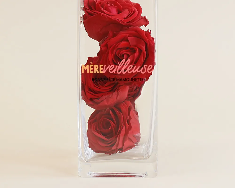 Vase personnalisé cubique - Mère-veilleuse|Cadeaux.com Clearance