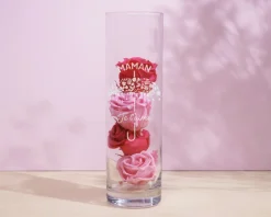 Vase personnalisé cylindrique - Je t'aime|Cadeaux.com Sale