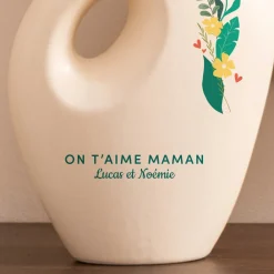 Vase personnalisé en céramique - Fleurs|Cadeaux.com Discount