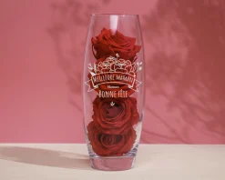 Vase personnalisé ovale - Maman Fleurie|Cadeaux.com New