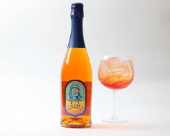 Verre à Aperol Spritz personnalisé et bouteille de Spritz prêt à servir|Cadeaux.com Hot